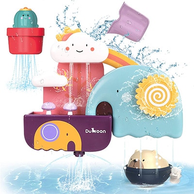 Badespielzeug-Wasserspielzeug-Tasse-Bär-Kaktus-Badewanne-Sommer